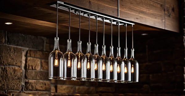 Découvrez comment choisir un porte verre suspendu chic pour votre cave